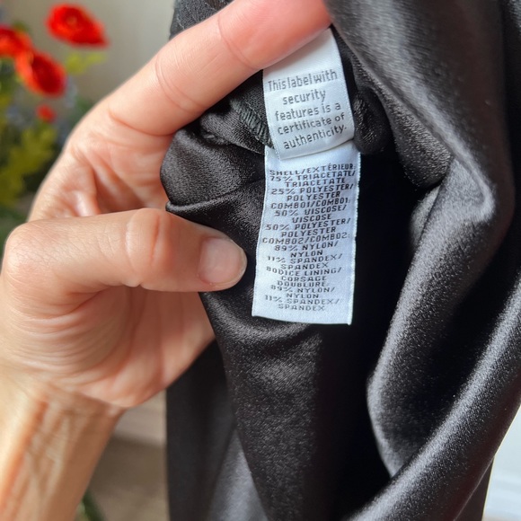 Diane Von Furstenberg Black Size 2 Cocktail Dress - Picture 7 of 7